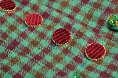 Plaid Print Coat Mermaid Skirt Suit - Image 5