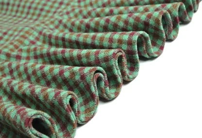 Plaid Print Coat Mermaid Skirt Suit - Image 6