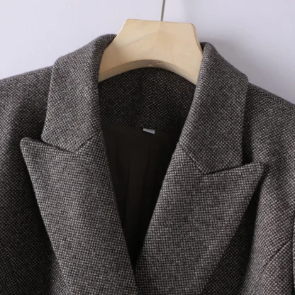 Formal Blazer and Skirt Suit Set - Image 4
