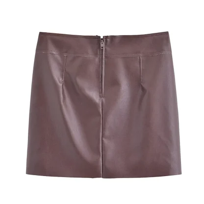 Spring Coat Mini Skirt Suit Set - Image 6