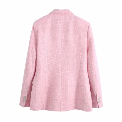 Elegance Tweed Skirt Suit - Image 3