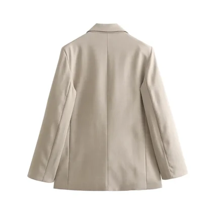 Effortless Straight Cut Skirt Suit - Image 3