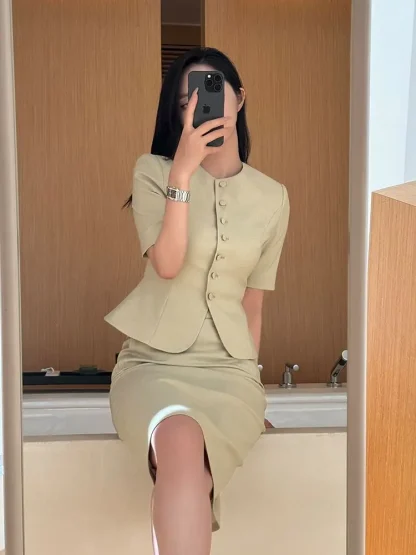 Timeless Professional Skirt Suit - Image 2