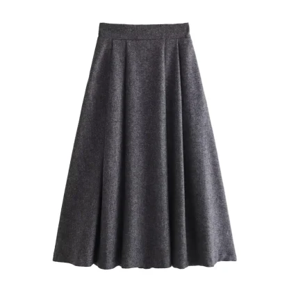 Winter Fashion Skirt Suit - Image 4