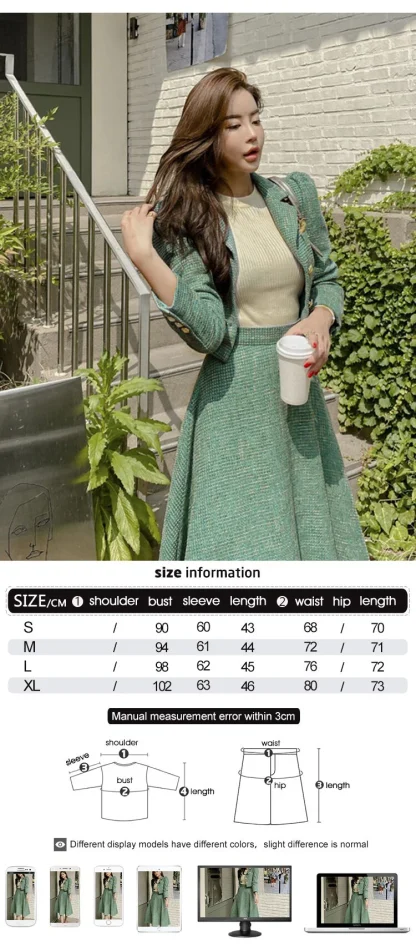 Vintage Style Skirt Suit - Image 7