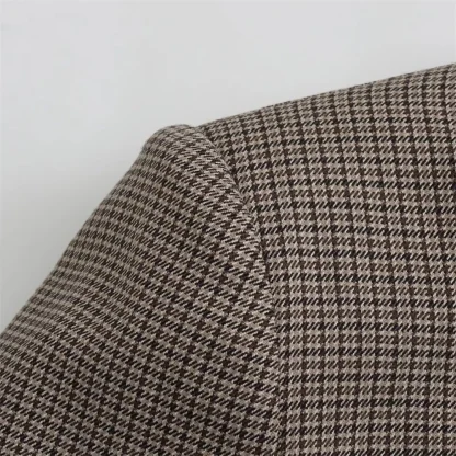 Chic Checkerboard Skirt Suit - Image 6