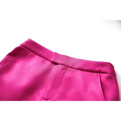 Elegant Street Style Skirt Suit - Image 6