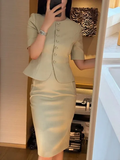 Timeless Professional Skirt Suit - Image 4