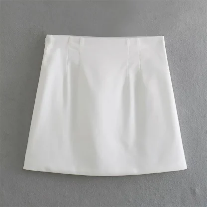 Stylish High-Waist Skirt Suit - Image 5