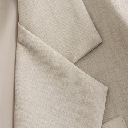 Effortless Straight Cut Skirt Suit - Image 6